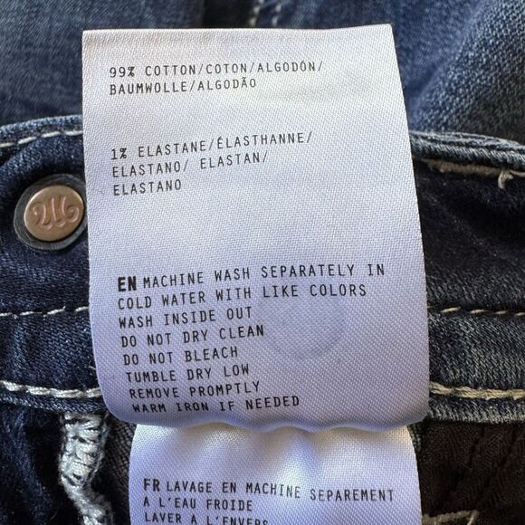 Miss Me Shorts Curvy Bermuda Women’s Size 25 Embellished Embroidered Rhinestone - Picture 6 of 11